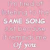 I'm tired of..
