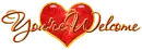 you're welcome heart