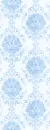 RETRO BLUE FLORAL