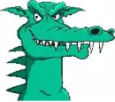 fierce cartoon dragon