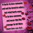 Let them know how you feel