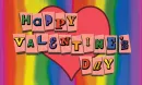 rainbow happy V. Day