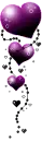 purple hearts