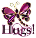 purple dragonfly:hugs