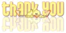 cute duck:thank you