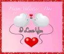 happy V Day cute mice