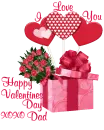  Happy Valentines Day Xoxo  Dad