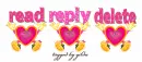 read,reply,delete