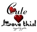 Cute Love this