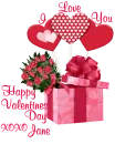Happy Valentines Day Xoxo  Jane