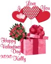 Happy Valentines Day Xoxo  Kelly