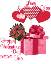  Happy Valentines Day Xoxo Tito
