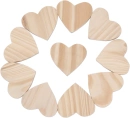 wooden hearts