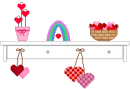 valentine shelf
