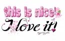 This is nice! I love it!
