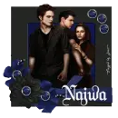 New Moon Blue & Black - Najwa