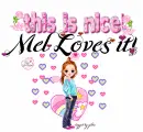 This is nice! Mel loves it!
