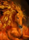 Horse with Animated Mane