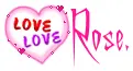 Rose love love online icon