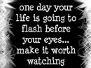 I will!