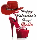 Happy valentine's day Belle