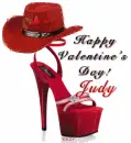 Happy valentine's day Judy
