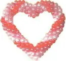 pink pearl heart