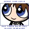 R.I.P. remus john lupin MOONY