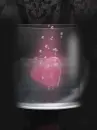 heart in a glass