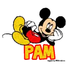 Lounge'n Mickey Mouse -Pam-