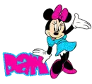 Lean'n Minnie Mouse -Pam-