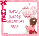 Have a happy Valentine's day!