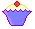 Banana cupcake
