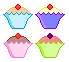Batch of cupcakes