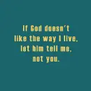 God