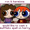 Ron Weasley && Hermione Granger