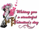 Wishing you a wonderful Valentines ady