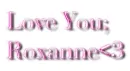 love you,