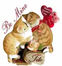 cute cat be mine