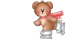 Bear Ice Skateing