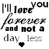 I love you