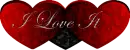 Gothic Hearts I Love It Three Hearts Collection By Carina Marie sleekgraphics
