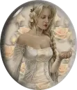 Glittered Faerie with Roses