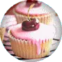 Cupcake Button