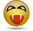 vampire smiley