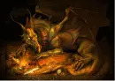 Dragon After Eating Knight