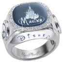 blue disney ring manika