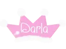 Pink Darla Glitter Tiara