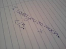 I loves you