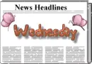 wednesday news